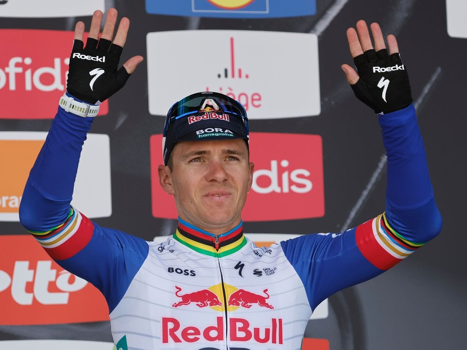 Belgický cyklista Remco Evenepoel.