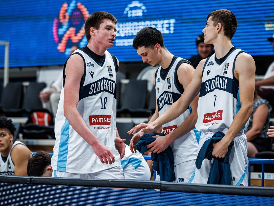 Basketbalisti Slovenska do 18 rokov