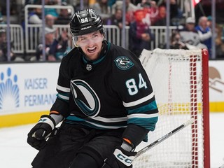 Pavol Regenda sa teší z gólu