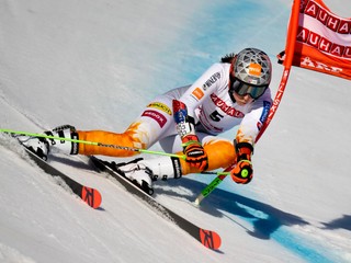 Petra Vlhová vyhrala obrovský slalom v Aare 2022.