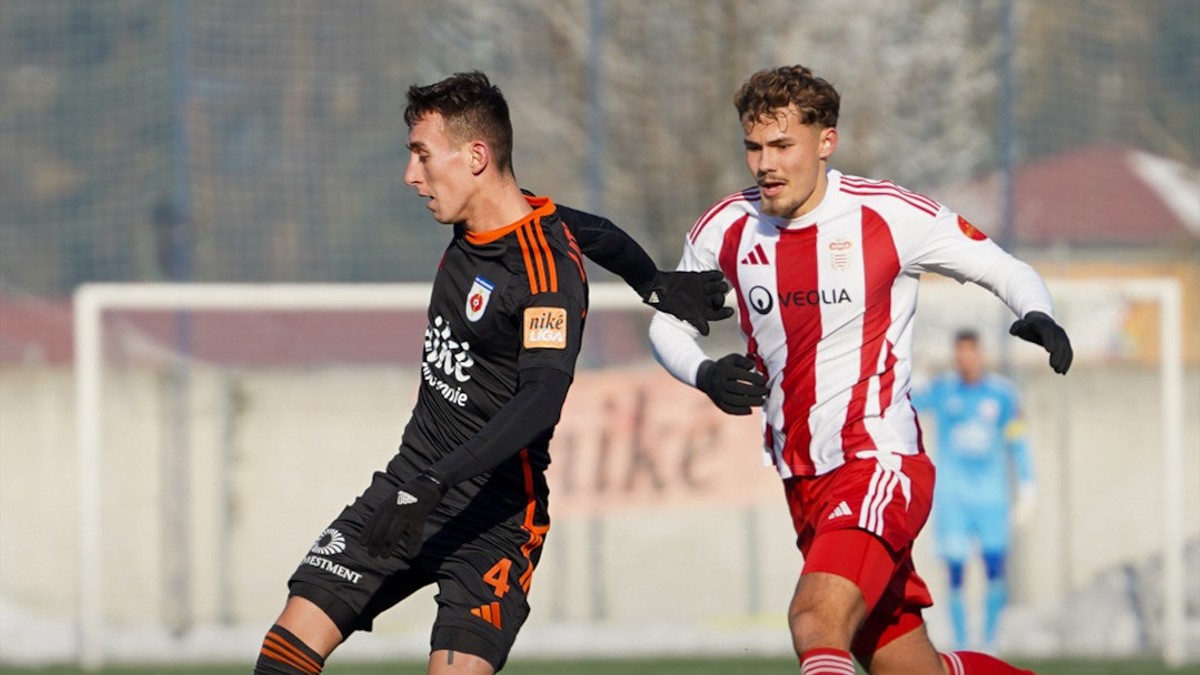 Momentka zo zápasu Ružomberok - Banská Bystrica