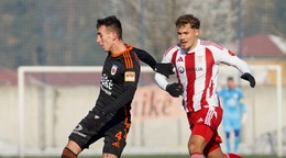 Momentka zo zápasu Ružomberok - Banská Bystrica