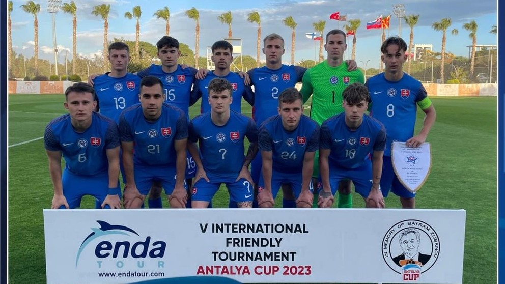 Slovenskí futbalisti do 21 rokov vyhrali turnaj Antalya Cup 2023.