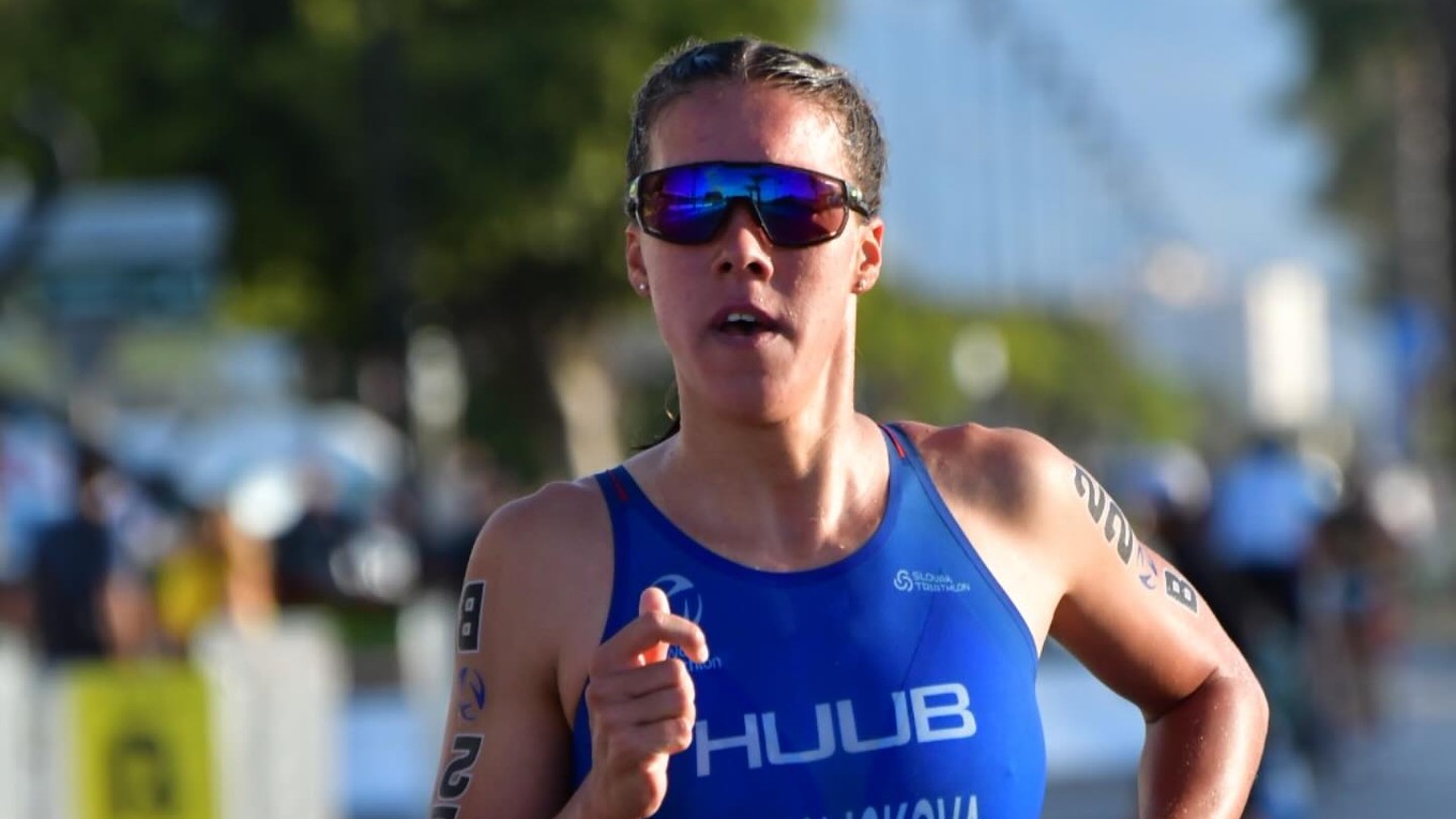 Slovenská triatlonistka Zuzana Michaličková.