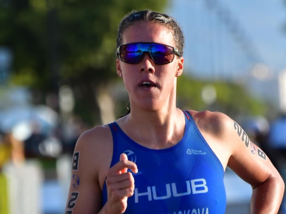 Slovenská triatlonistka Zuzana Michaličková.