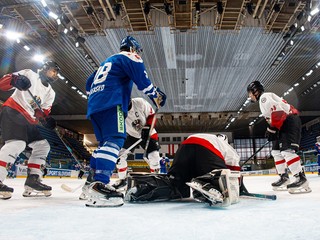 Záber zo zápasu Slovensko U16 - Rakúsko U16