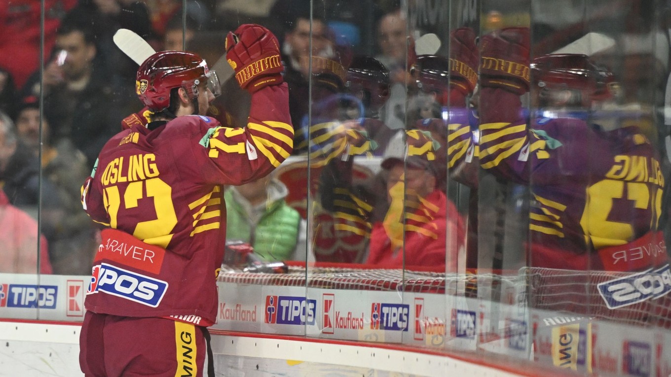 Sean Josling v drese HK Dukla Trenčín.