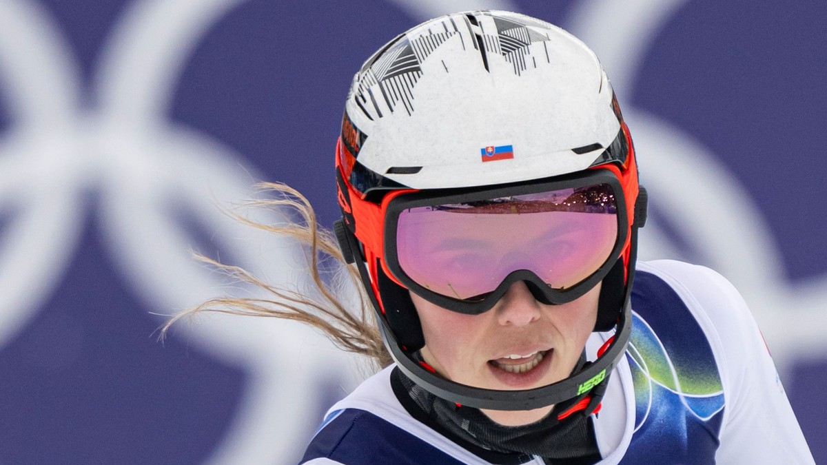Na snímke slovenská lyžiarka Petra Vlhová.