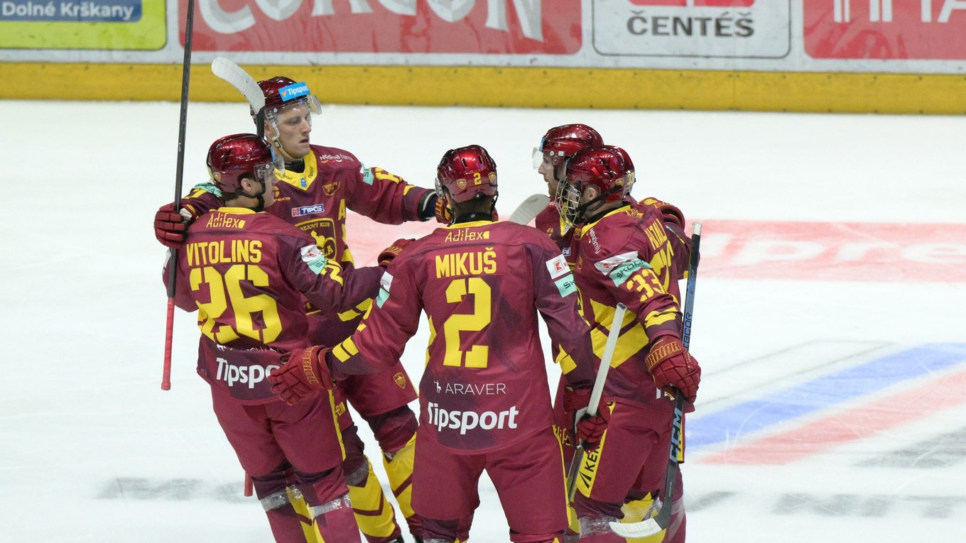 Radosť hráčov Trenčína.