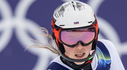 Na snímke slovenská lyžiarka Petra Vlhová.