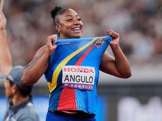 Juleisy Angulová získala na MS 2025 zlatú medailu v hode oštepom.