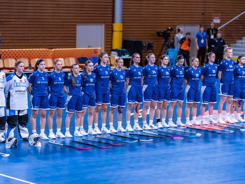 Slovenské florbalistky na MS 2025