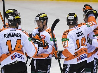 Hokejisti HC Košice. 