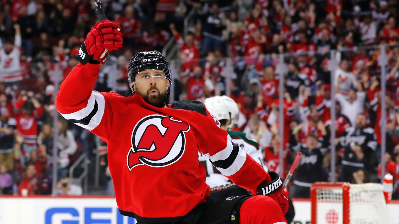 Tomáš Tatar sa raduje z gólu.