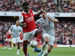 Hrdinom Arsenalu sa stal Bukayo Saka, autor dvoch gólov.