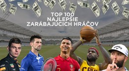 TOP 100: Najlepšie zarábajúci športovci v roku 2023. Kto je v zozname?