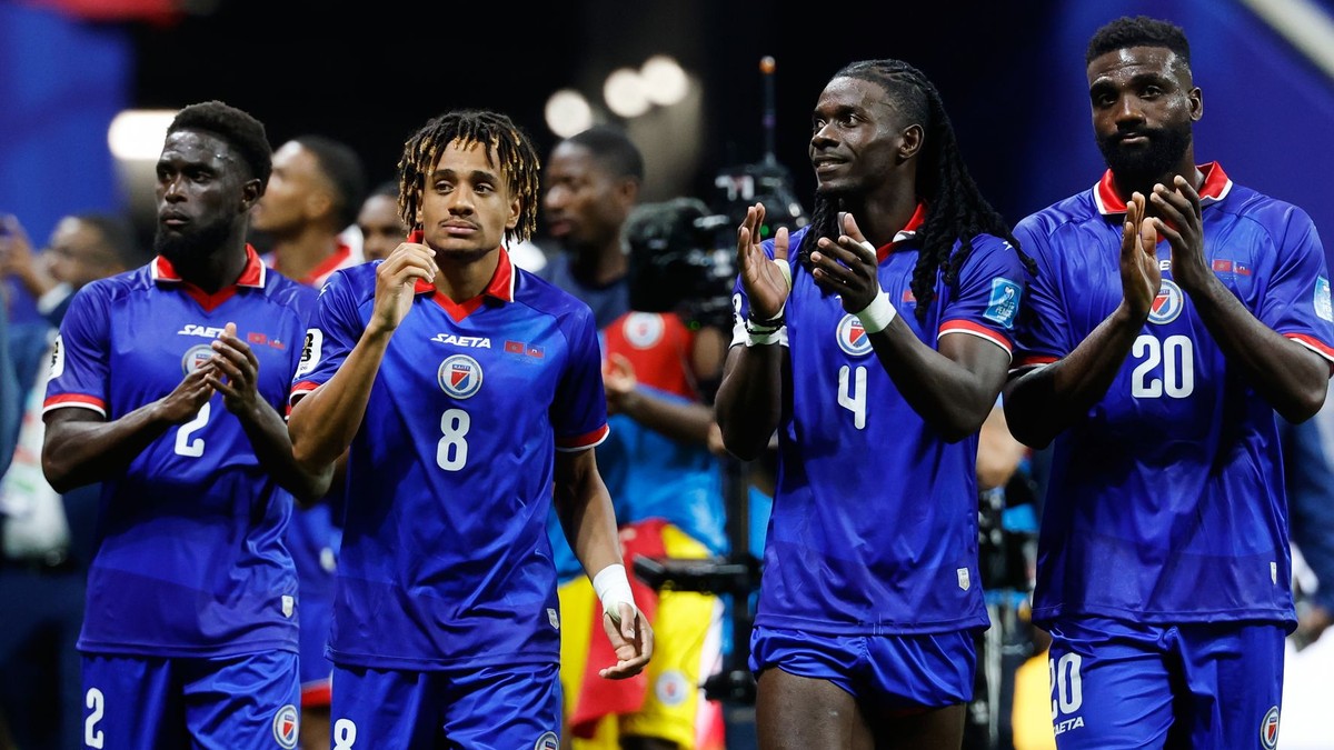 Hráči reprezentácie Haiti.