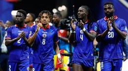 Hráči reprezentácie Haiti.
