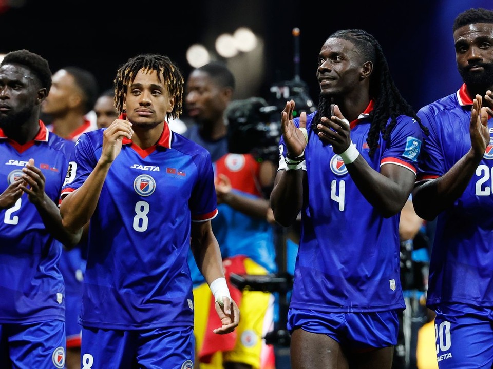 Hráči reprezentácie Haiti.