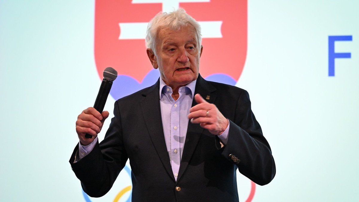 Čestný prezident Slovenského olympijského a športového výboru (SOŠV) František Chmelár