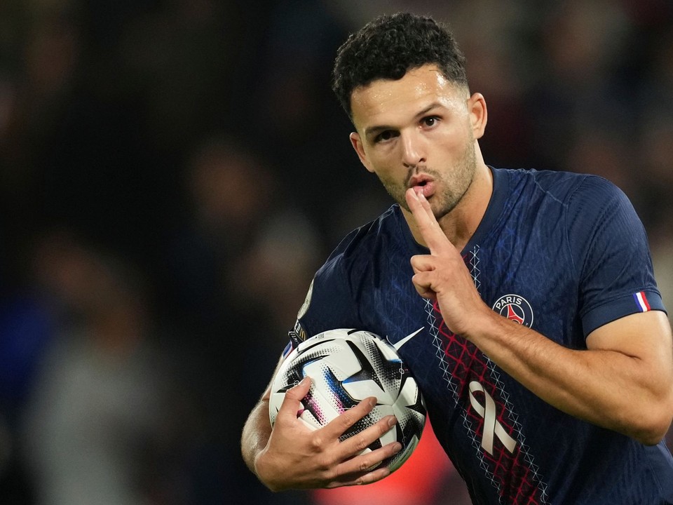 Goncalo Ramos v drese PSG