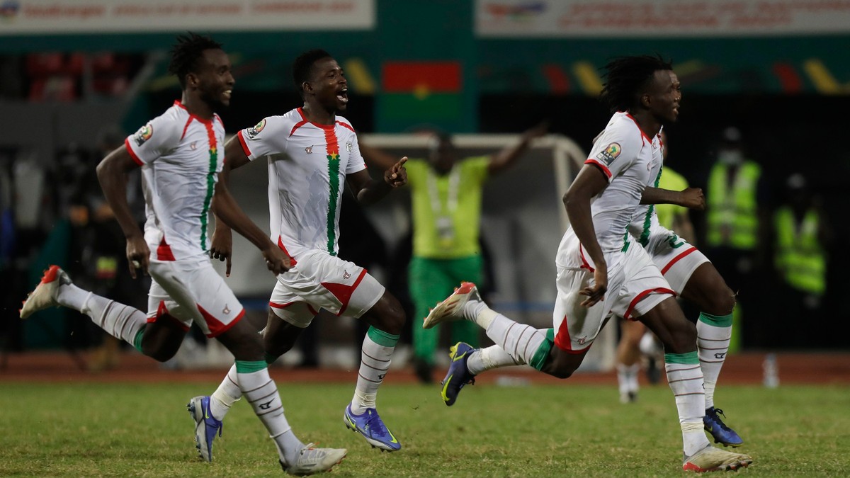 Futbalisti Burkiny Faso sa tešia.