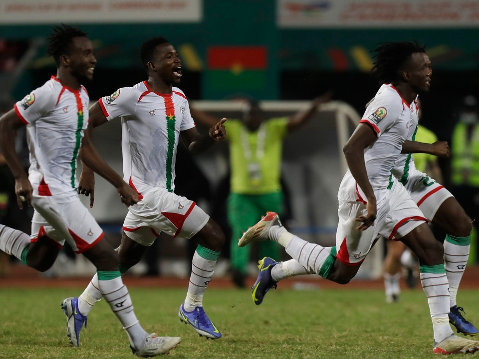 Futbalisti Burkiny Faso sa tešia.
