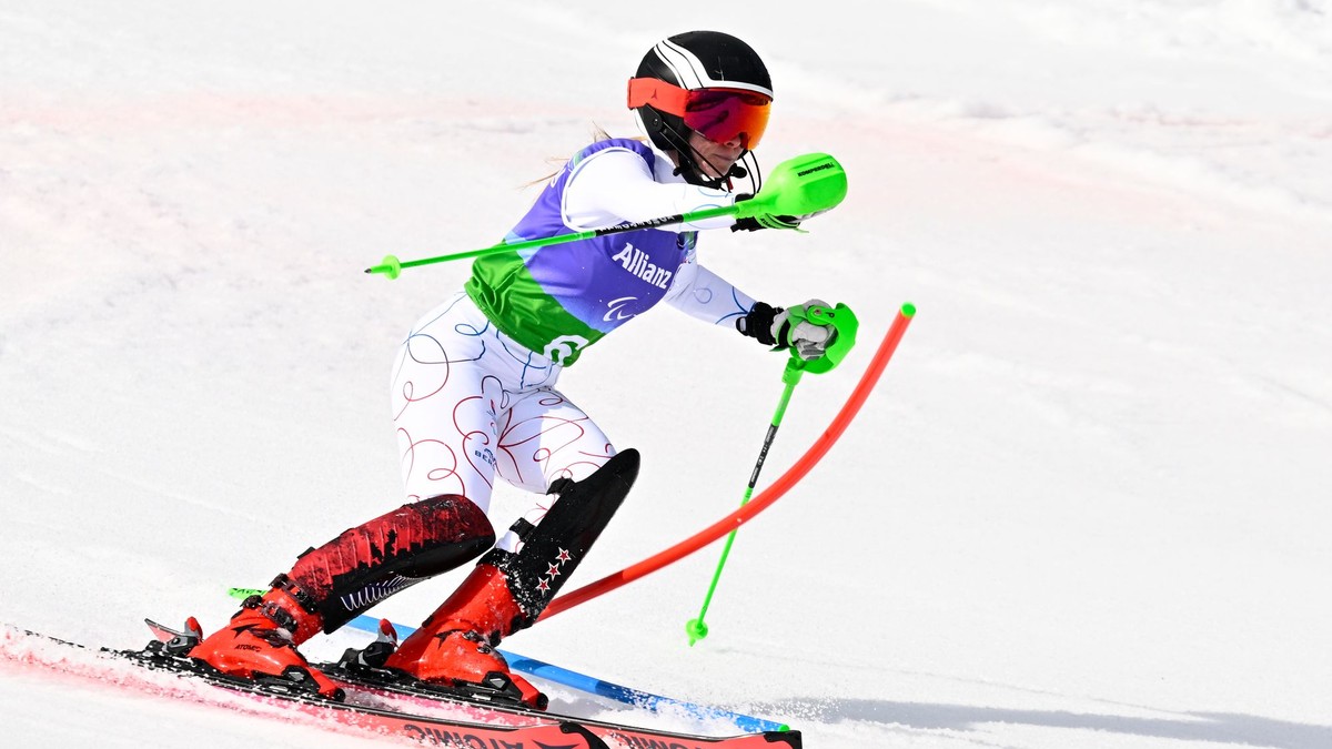 Paralpská lyžiarka Alexandra Rexová