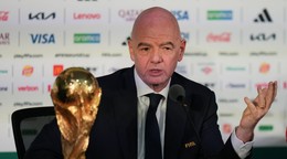 Prezident FIFA Gianni Infantino.