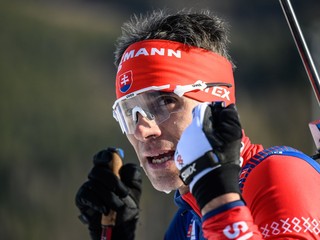 Matej Kazár na ME v biatlone 2024. 