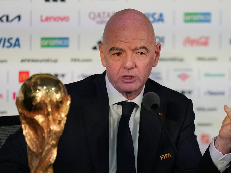 Prezident FIFA Gianni Infantino.