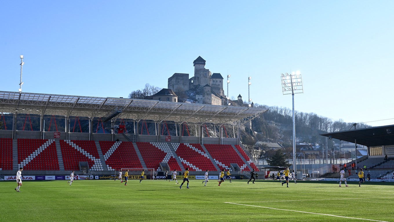 Štadión AS Trenčín.