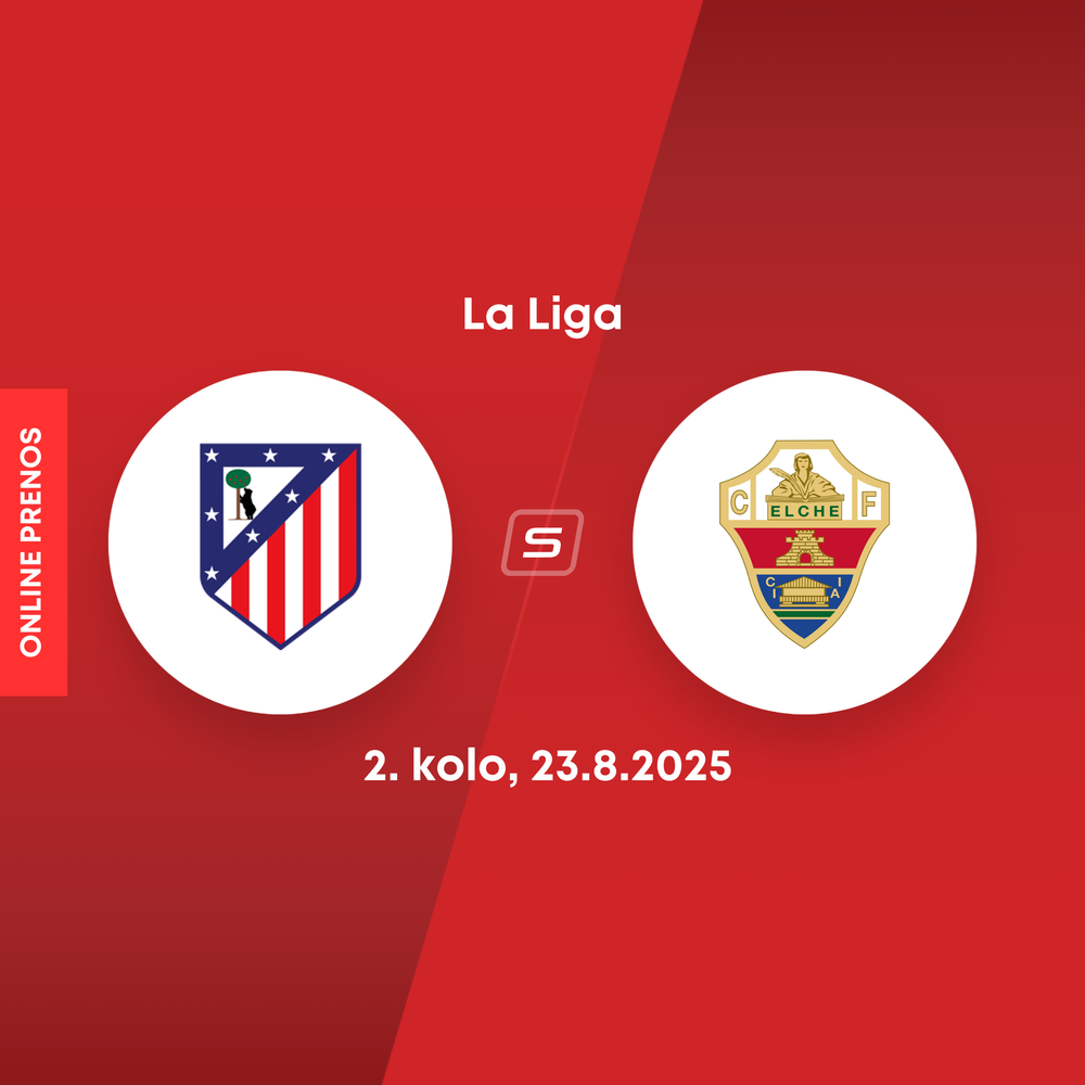 ONLINE: Atlético Madrid - Elche dnes, La Liga LIVE (Dávid Hancko)
