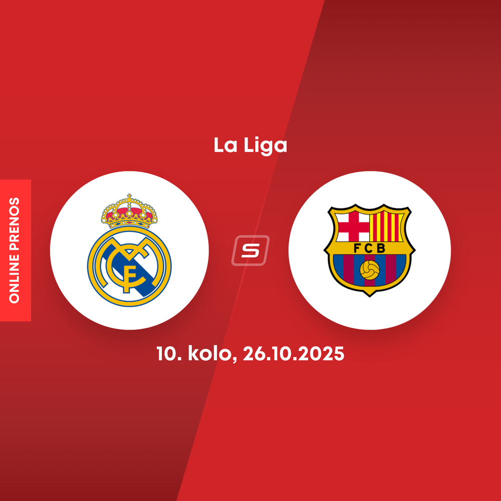 ONLINE: Real Madrid - FC Barcelona dnes, La Liga LIVE (El Clásico)