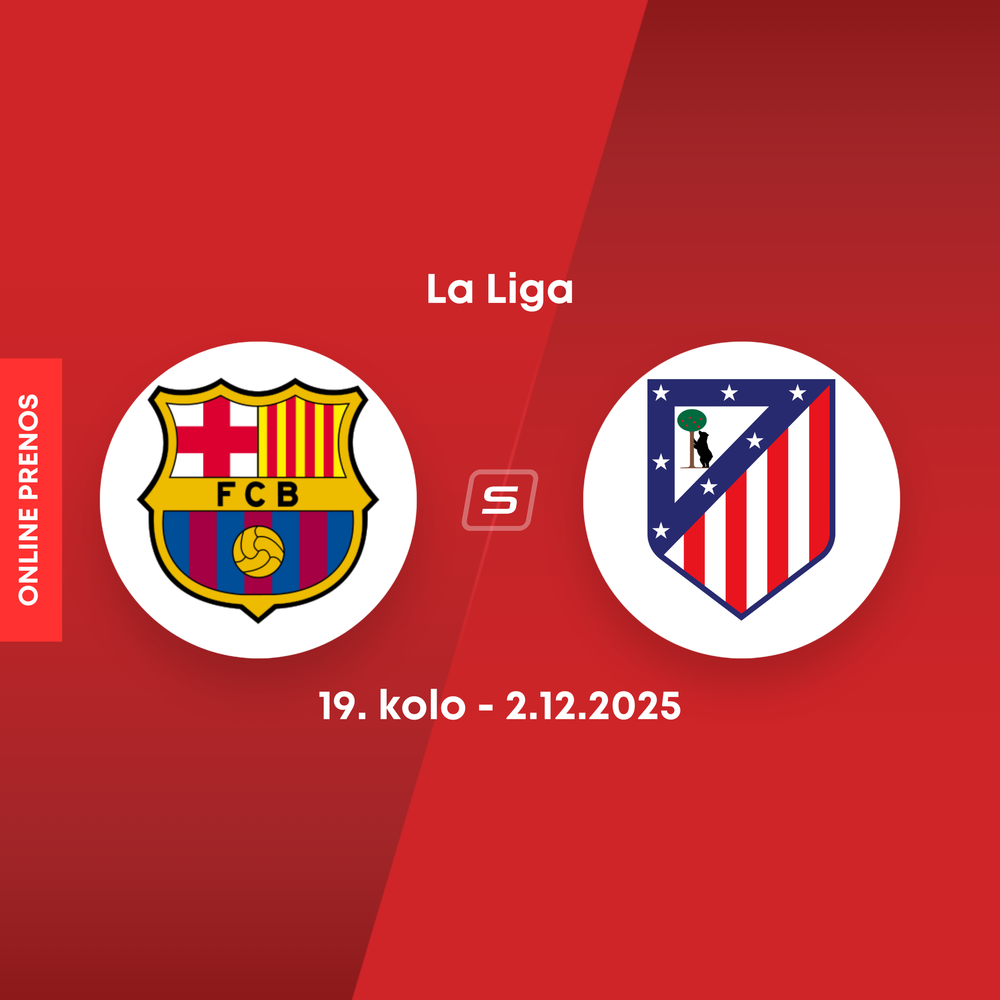 ONLINE: FC Barcelona - Atlético Madrid dnes, La Liga LIVE (Hancko, 19. kolo)