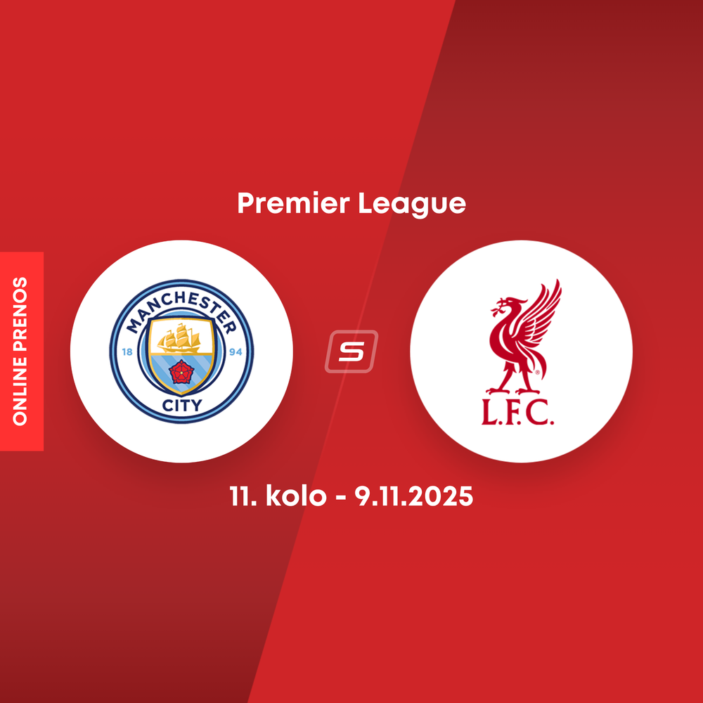 ONLINE: Manchester City - Liverpool FC dnes, Premier League LIVE (11. kolo)