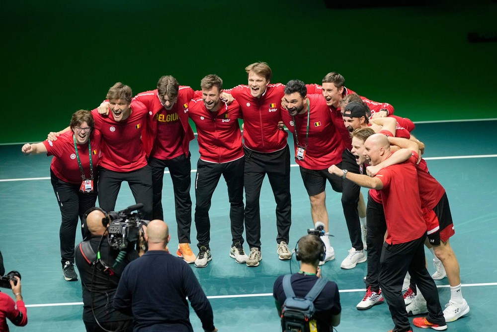 Stačili im dvojhry. Belgičania v Davisovom pohári postúpili do semifinále