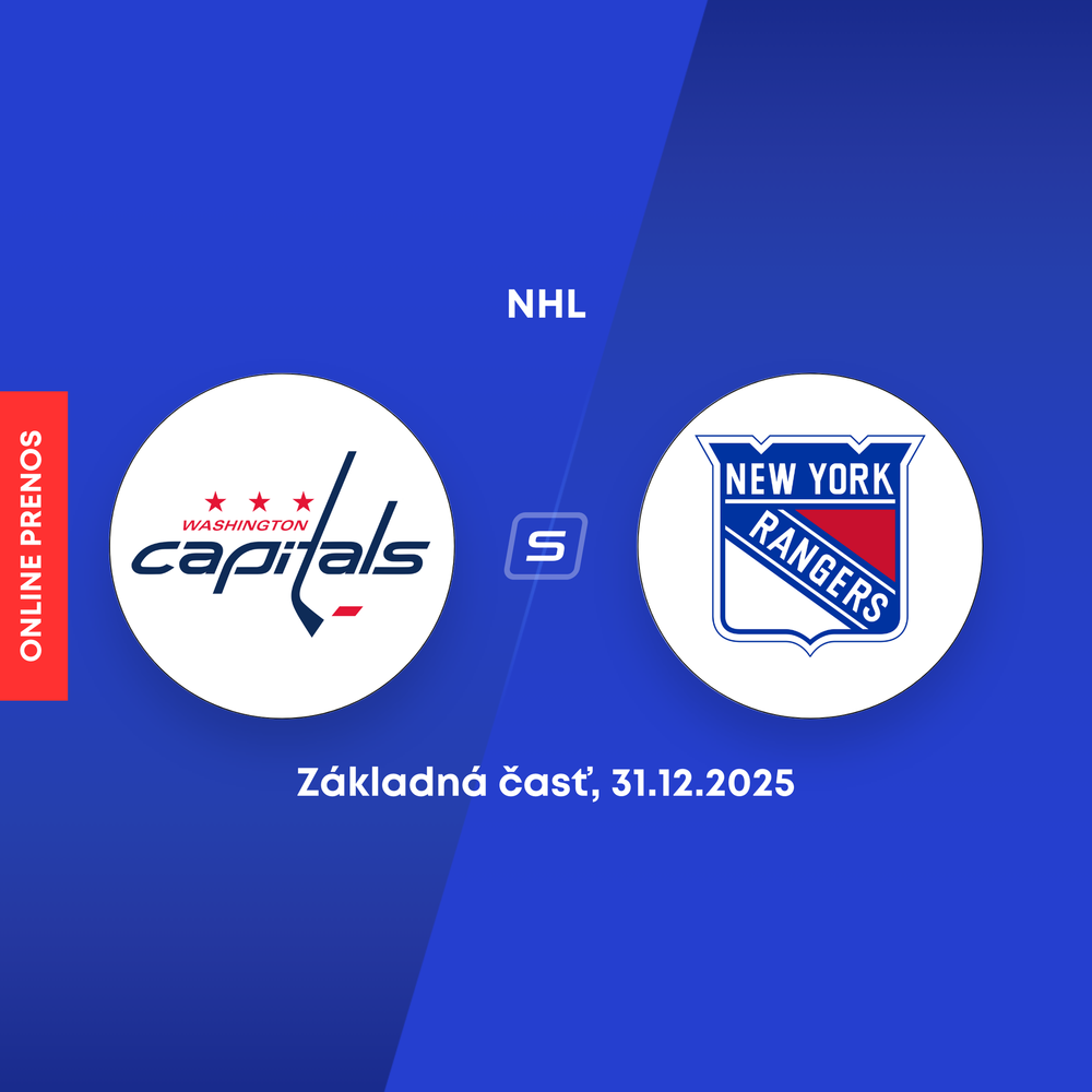Moštvi Washington Capitals in New York Rangers sta se pomerili v severnoameriški hokejski ligi NHL