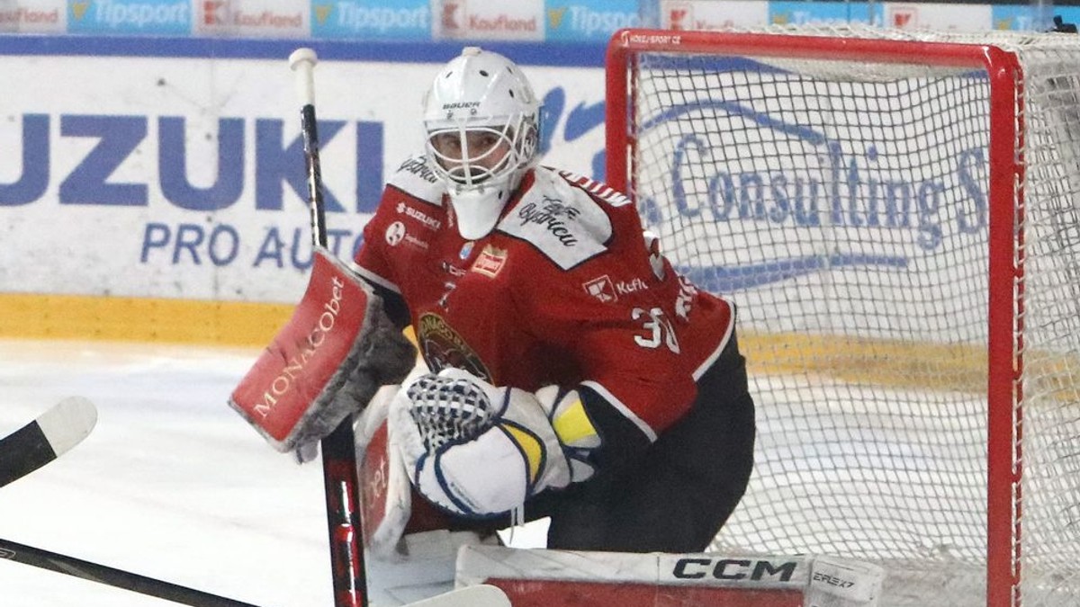 Brankár Banskej Bystrice Mareks Mitens.