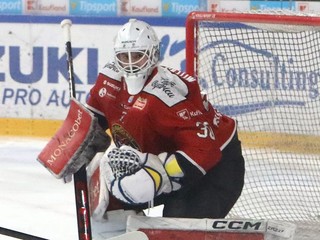 Brankár Banskej Bystrice Mareks Mitens.