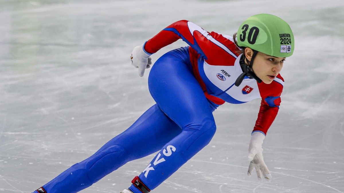 Slovenská reprezentantka v šortreku Lea Popovičová.