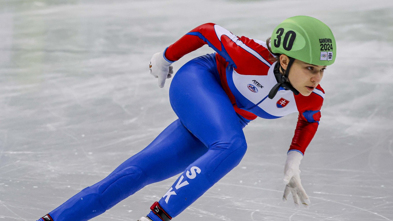 Slovenská reprezentantka v šortreku Lea Popovičová.