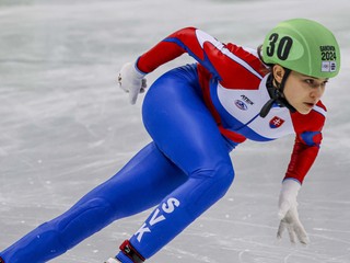 Slovenská reprezentantka v šortreku Lea Popovičová.