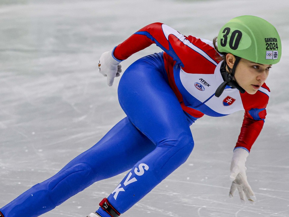 Slovenská reprezentantka v šortreku Lea Popovičová.