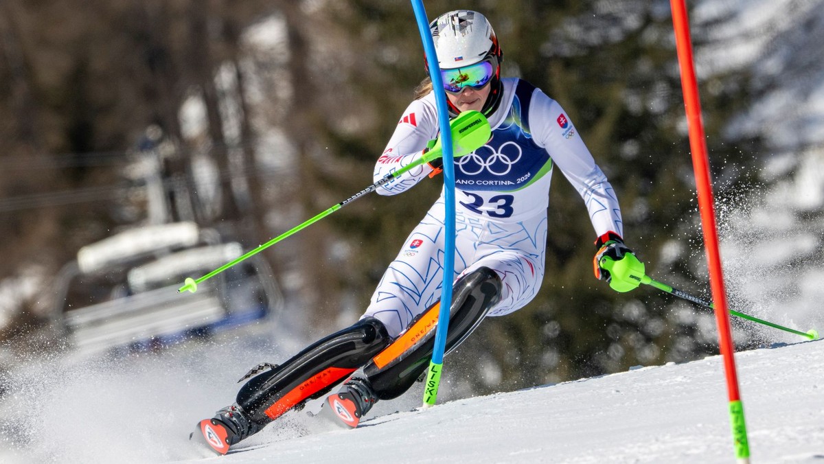 Na zimných olympijských hrách v Cortine d'Ampezzo mala Vlhová číslo 23. 
