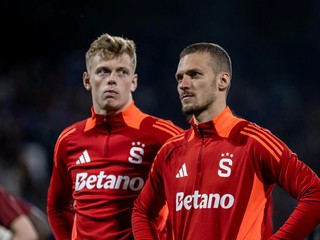 Lukáš Haraslín v drese Sparty Praha.