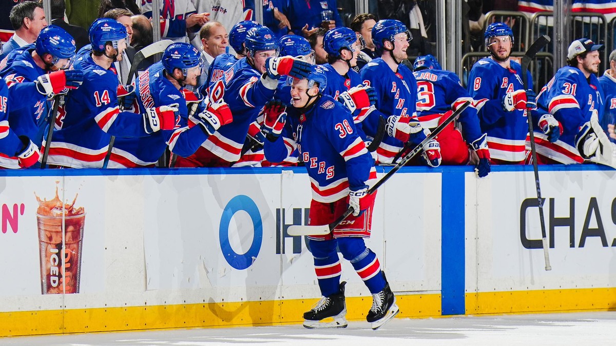 Adam Sýkora Shines as NY Rangers Dominate Washington Capitals in NHL Blowout