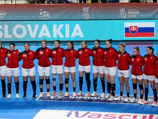 Slovenská ženská reprezentácia v hádzanej.