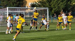 Momentka zo zápasu Stropkov - Košice B.