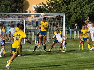 Momentka zo zápasu Stropkov - Košice B.